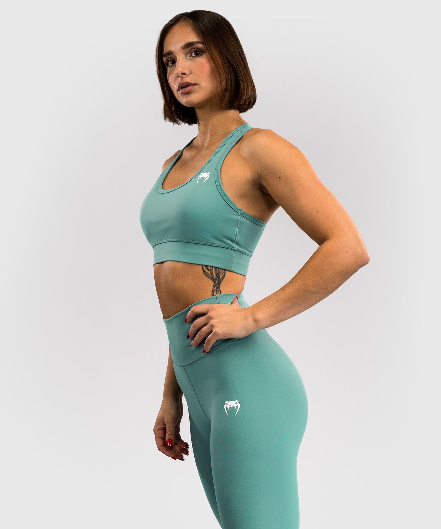 Brassière de Sport Venum Essential Medium Impact pour Femmes - Vert d'Eau