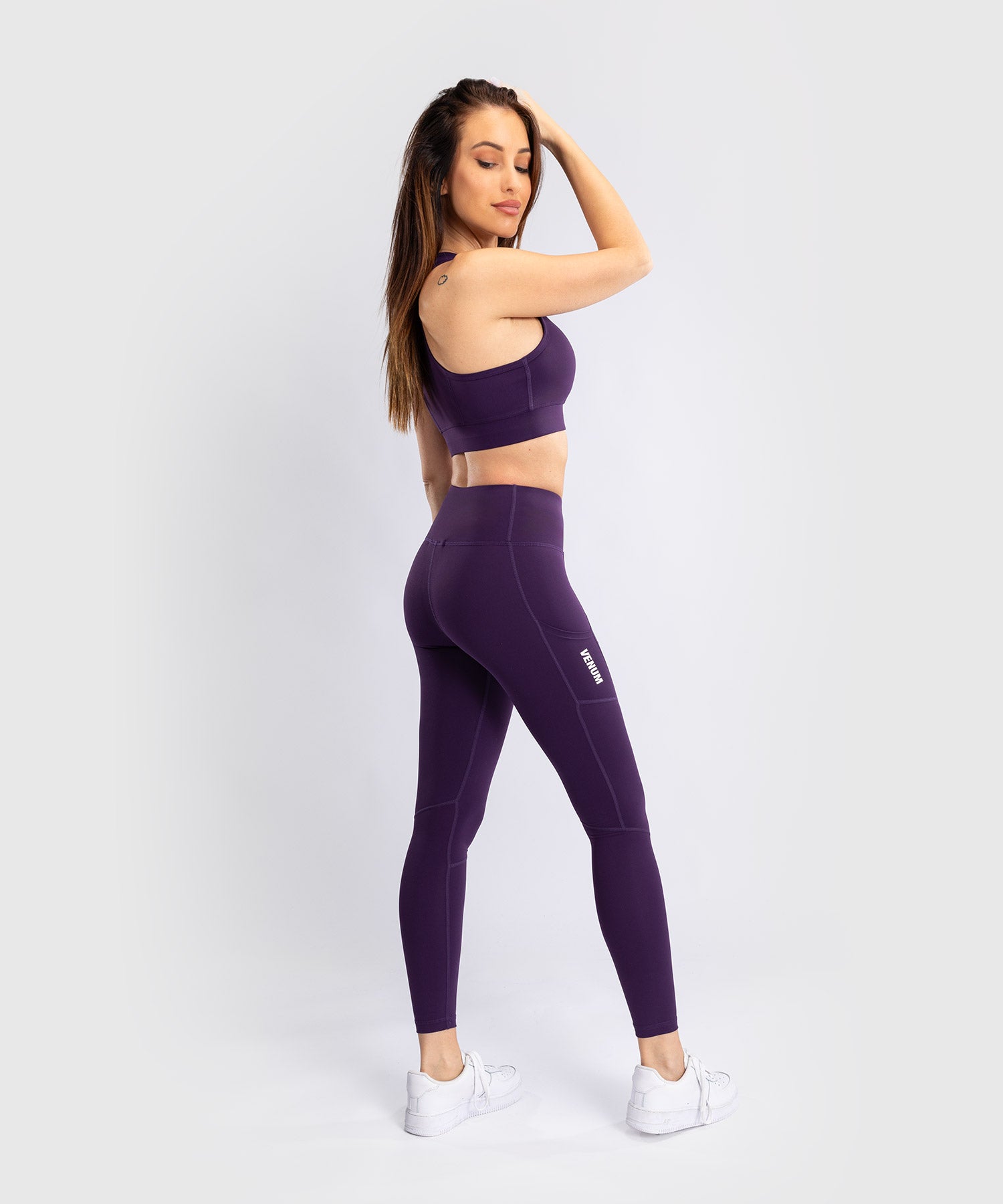 Brassière de Sport Venum Essential Medium Impact pour Femmes - Violet Intense