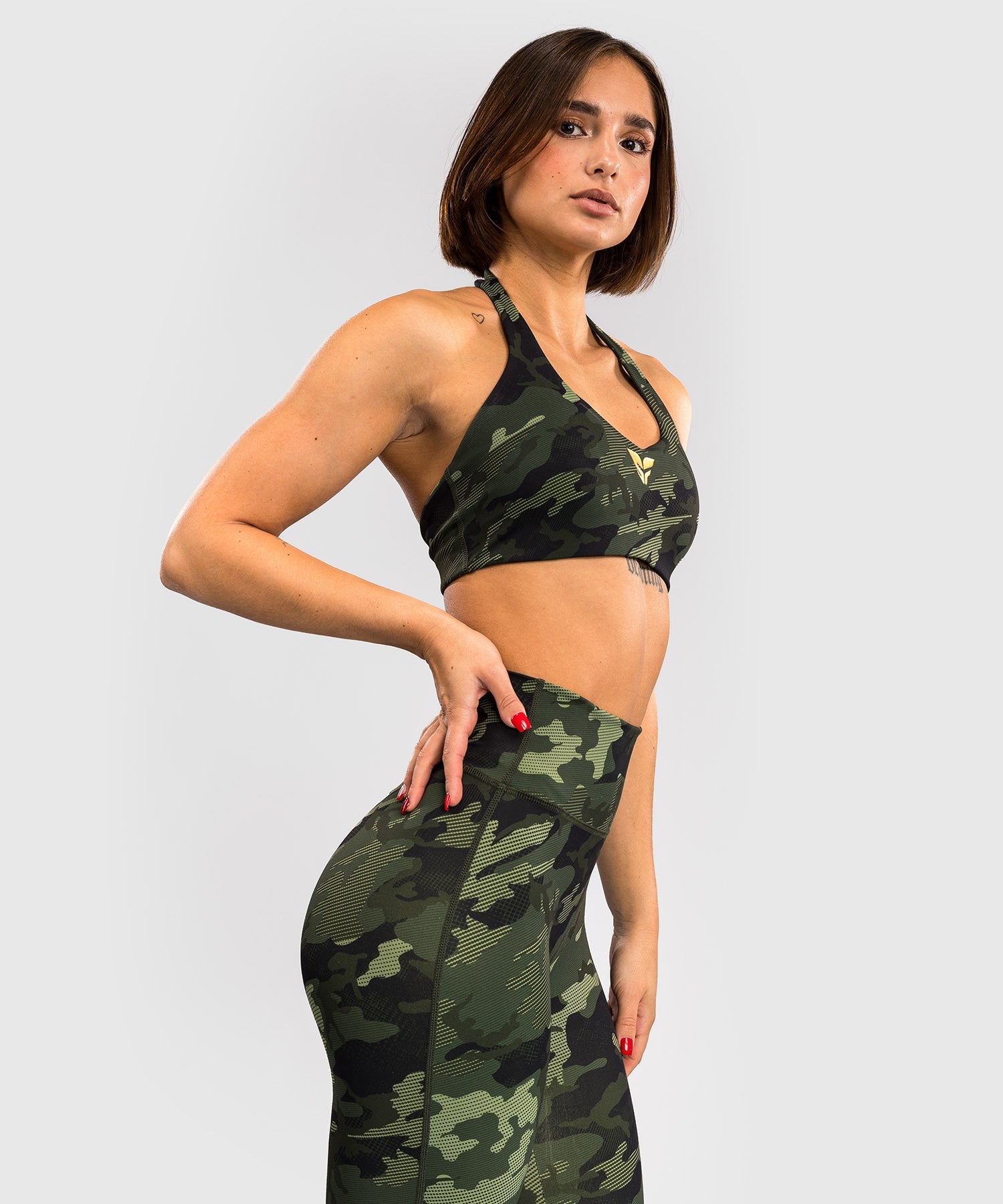 Brassière de sport pour Femmes Venum x Sophia Rose - Forest Camo