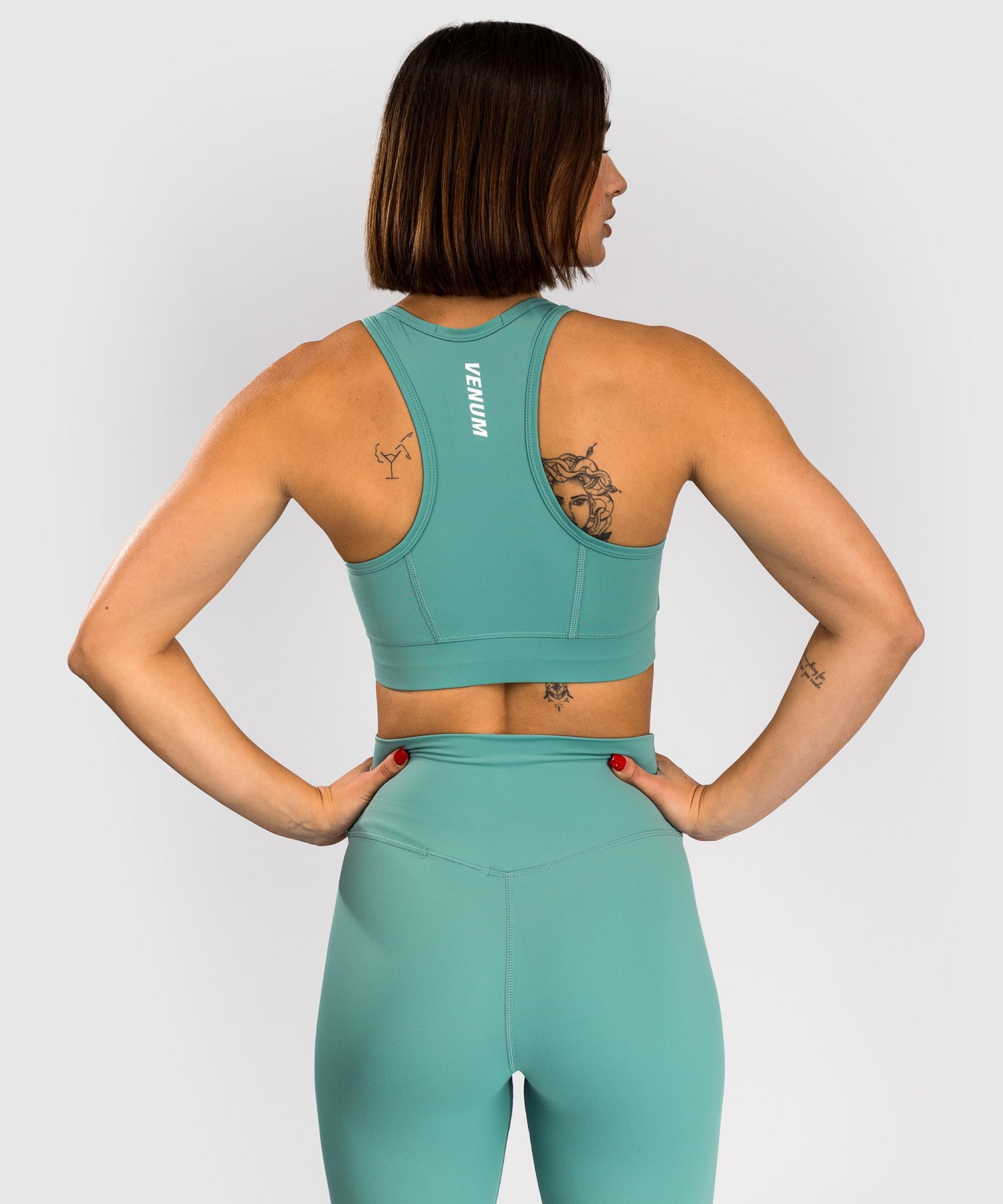 Brassière de Sport Venum Essential Medium Impact pour Femmes - Vert d'Eau