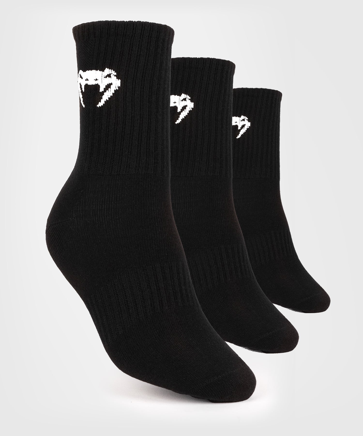 Chaussettes Venum Classic - Lot de 3 paires - Noir/Blanc