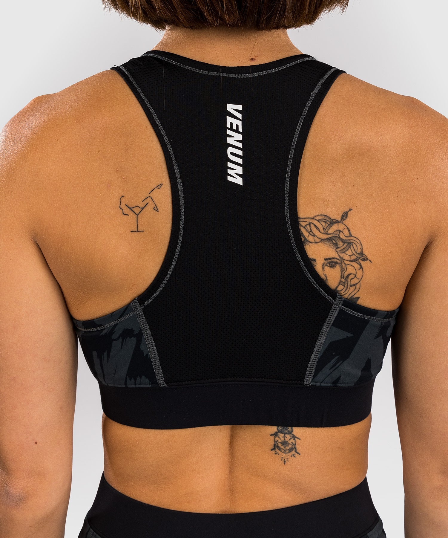 Brassière de Sport pour Femmes Venum Graffiti - Urban Charcoal