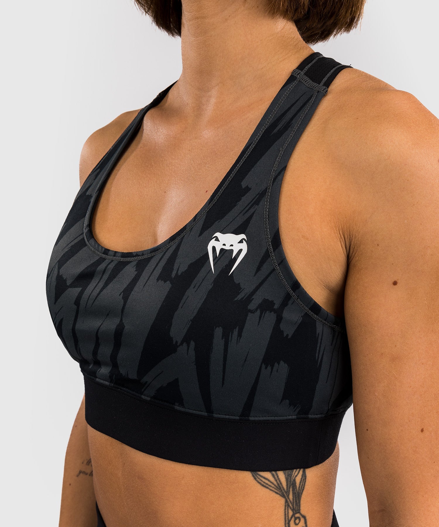 Brassière de Sport pour Femmes Venum Graffiti - Urban Charcoal