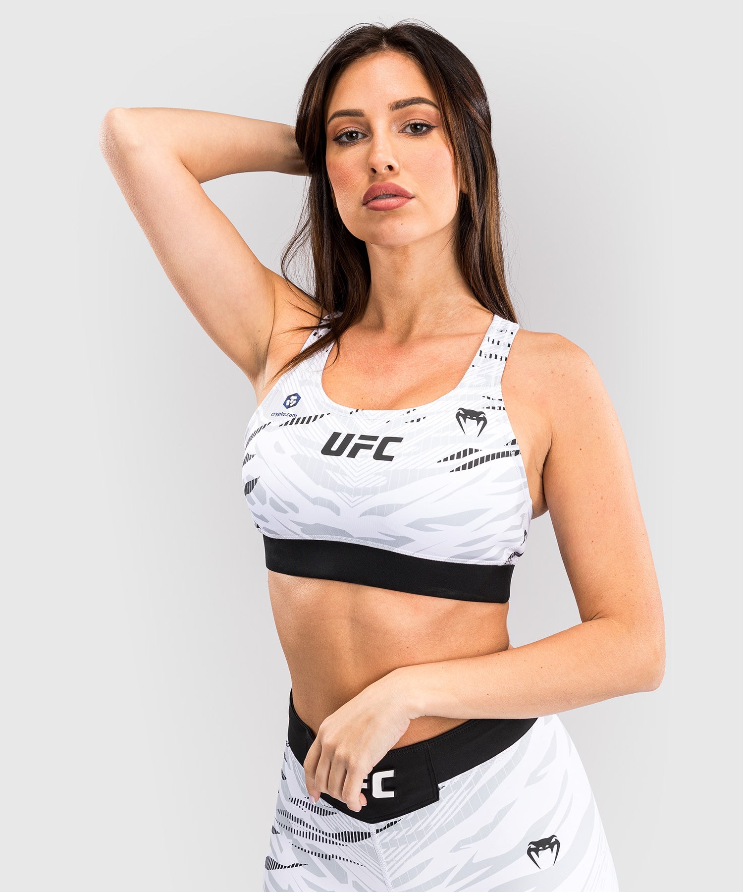 Brassière pour Femmes UFC Fusion by Venum Authentic Fight Night - Blanc