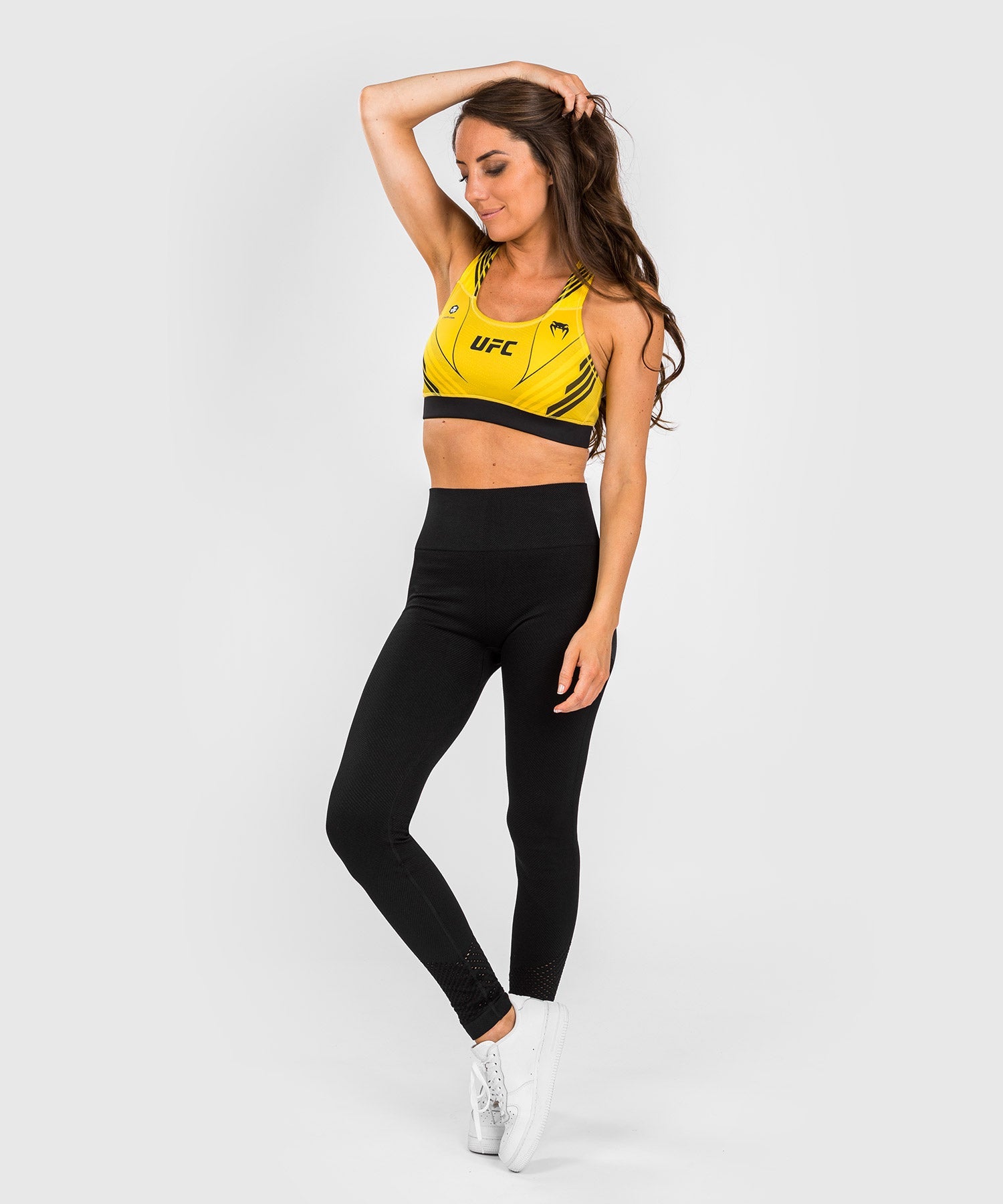 Brassière Femme UFC Venum Authentic Fight Night 1.0 - Jaune