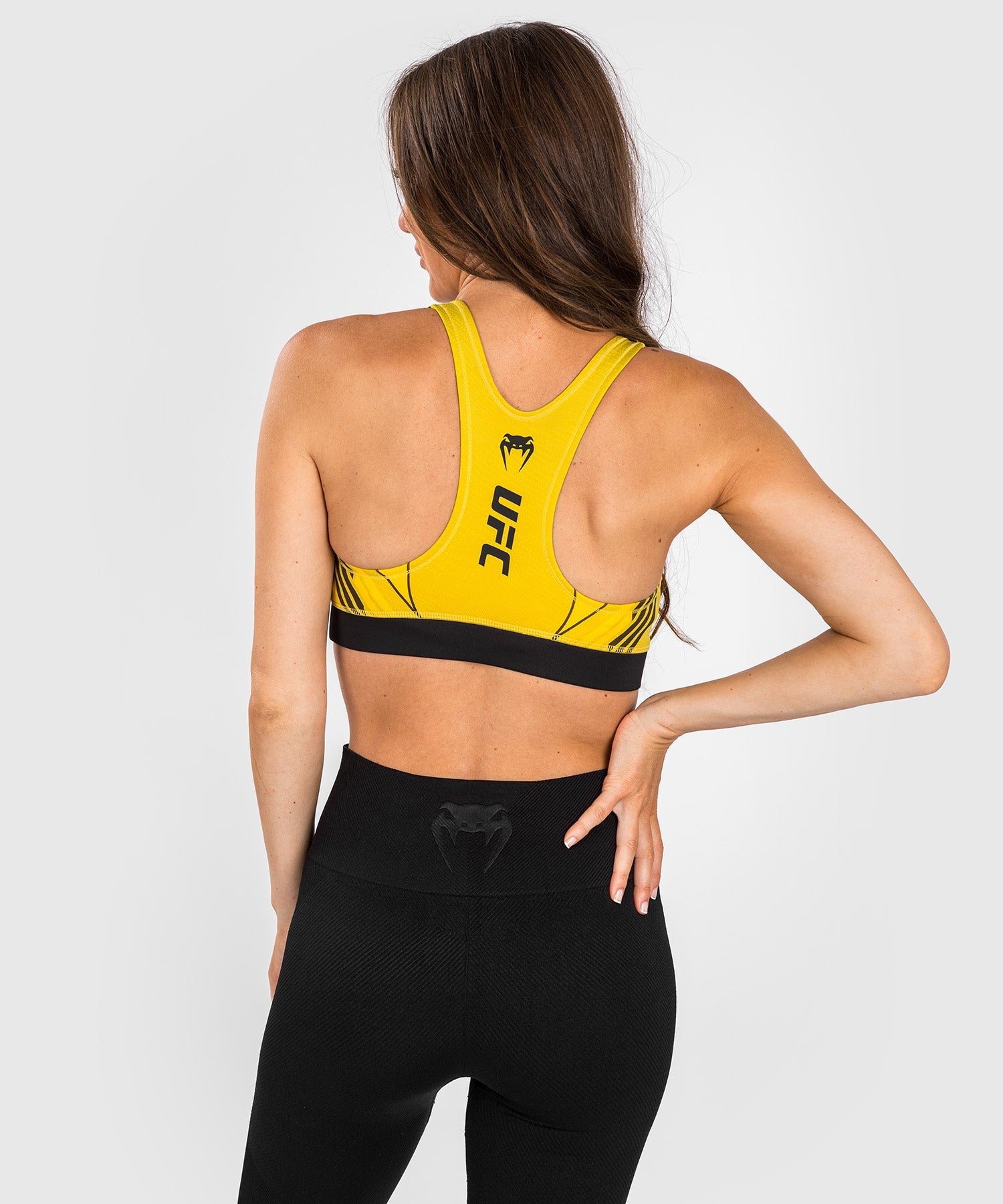 Brassière Femme UFC Venum Authentic Fight Night 1.0 - Jaune