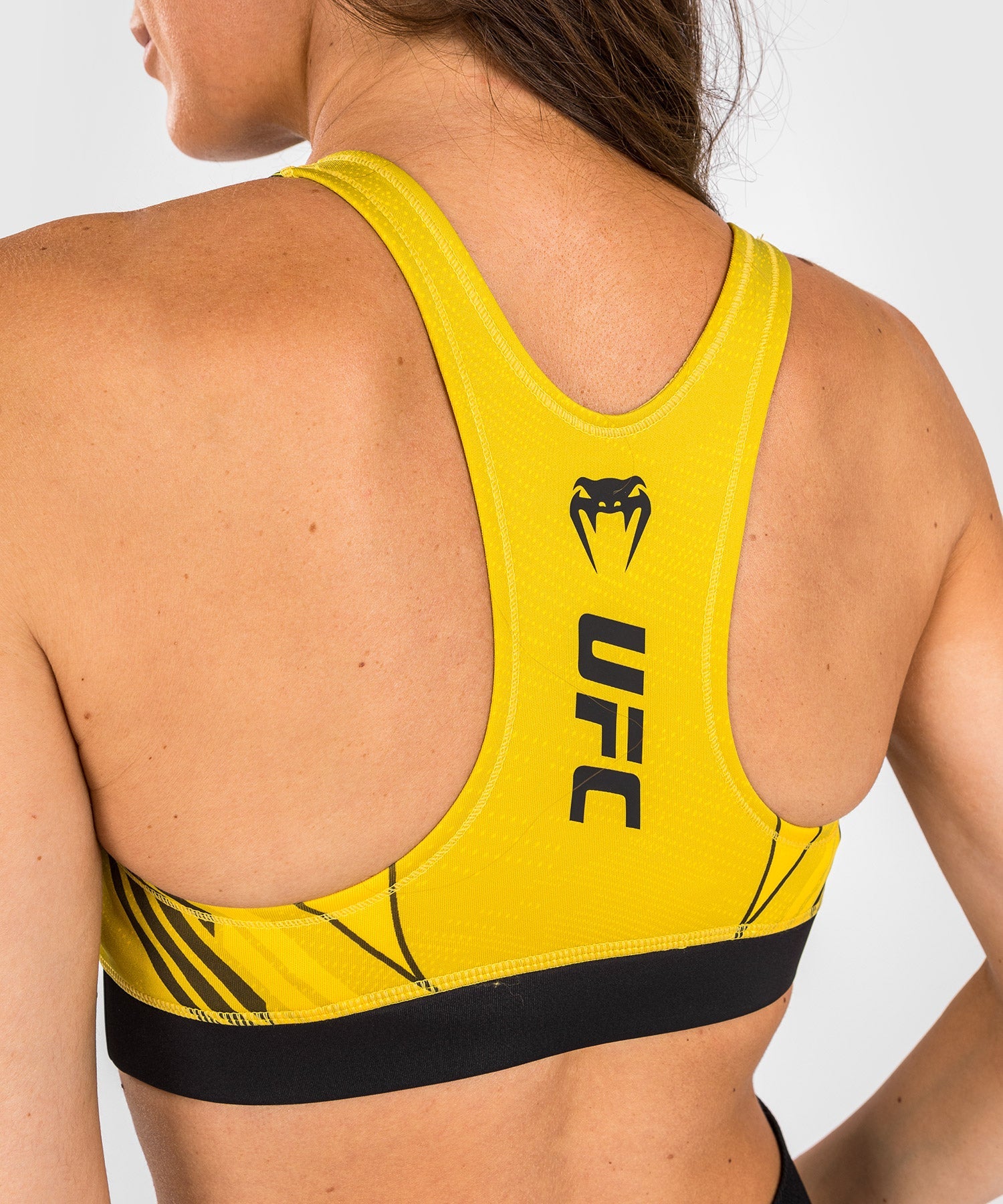 Brassière Femme UFC Venum Authentic Fight Night 1.0 - Jaune