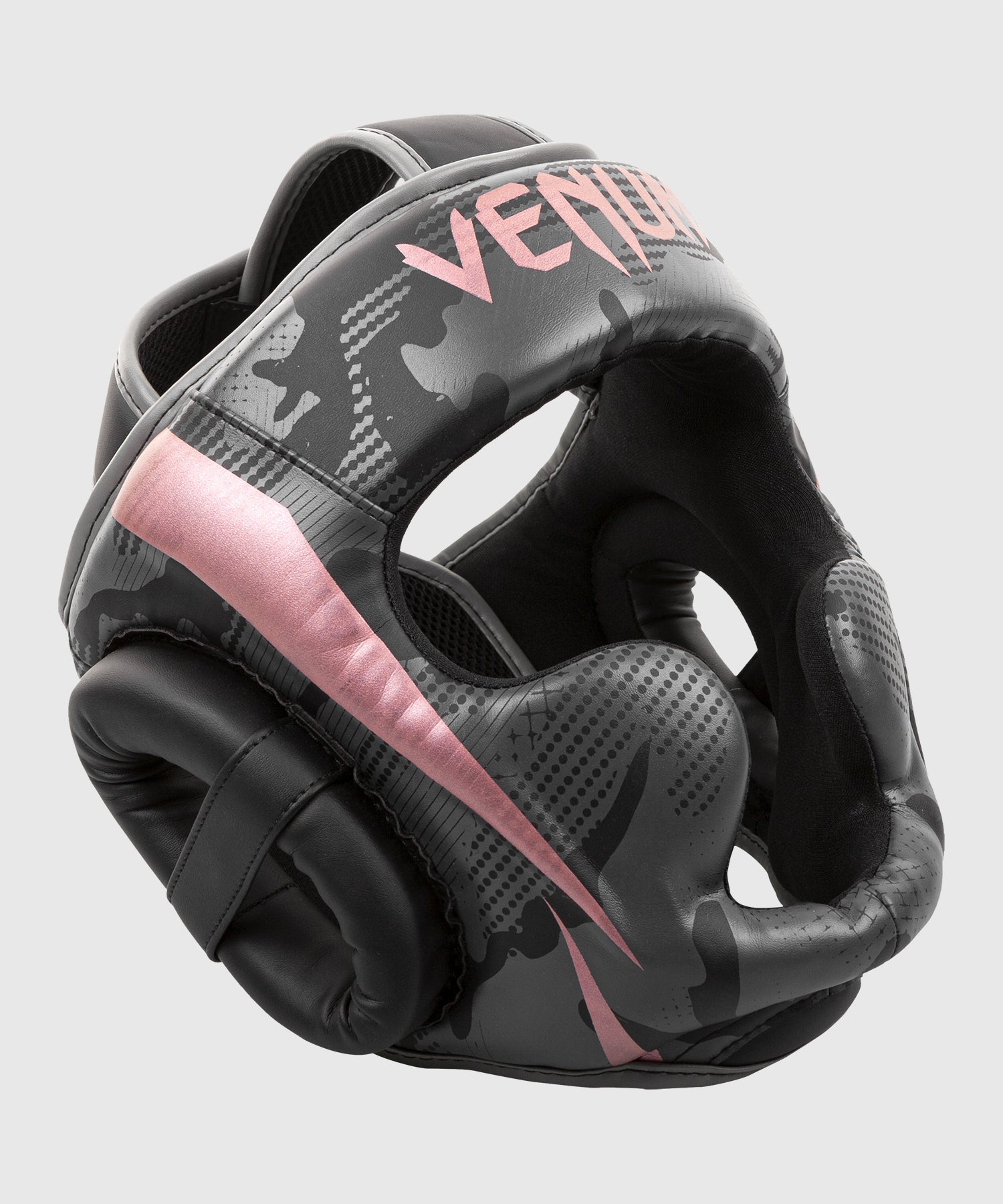 Casque de Boxe Venum Elite - Noir/Or rose