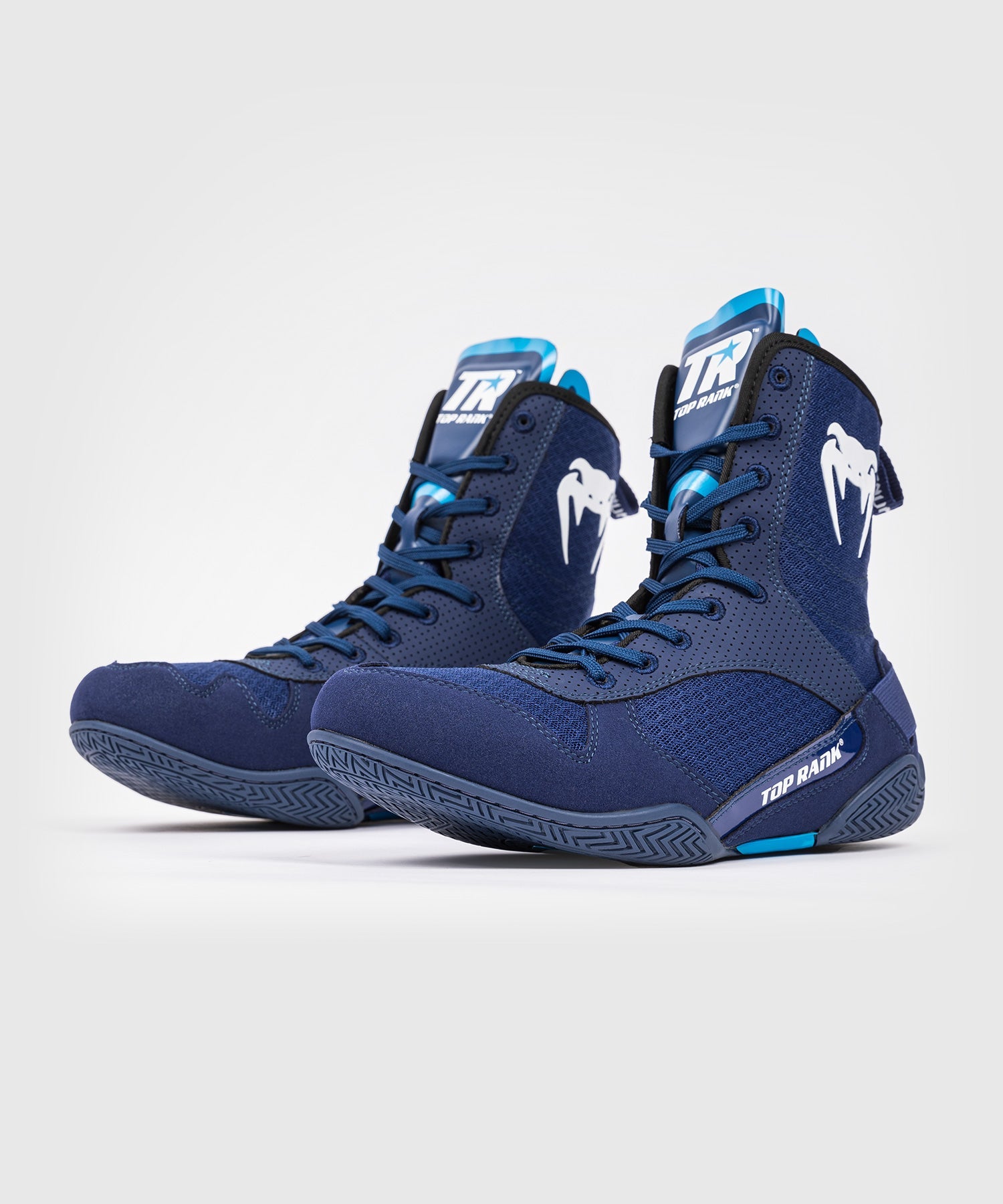 Chaussures de Boxe Venum X Top Rank Original - Bleu Marine