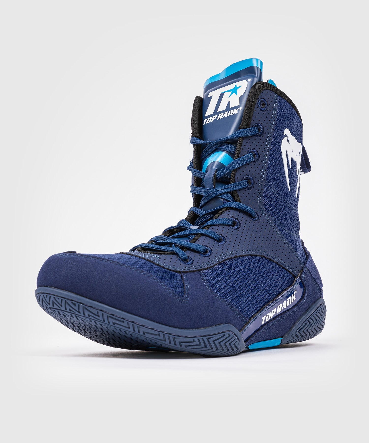 Chaussures de Boxe Venum X Top Rank Original - Bleu Marine