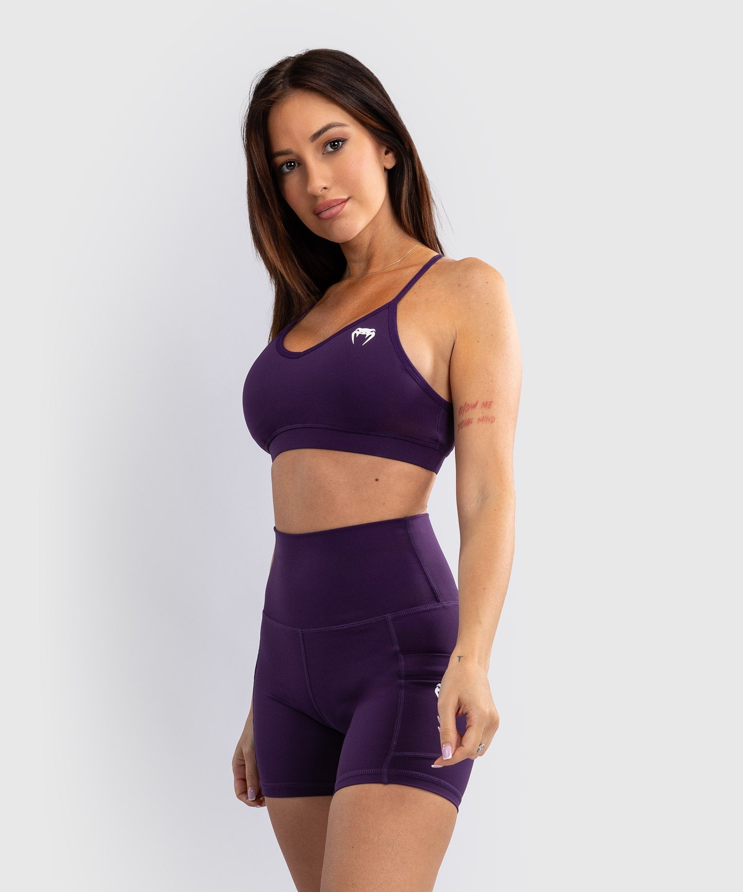 Brassière de Sport Venum Essential Low Impact pour Femmes - Violet Intense