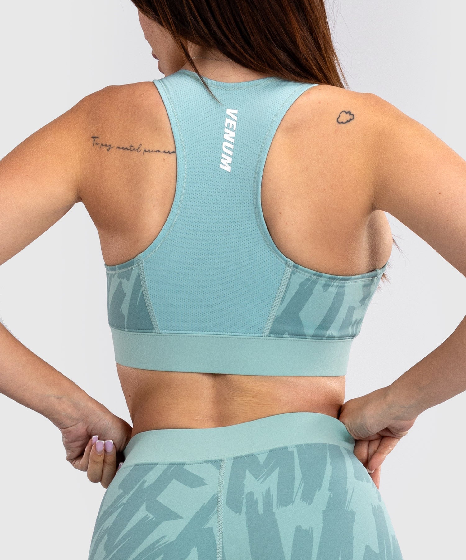 Brassière de Sport pour Femmes Venum Graffiti - Aqua