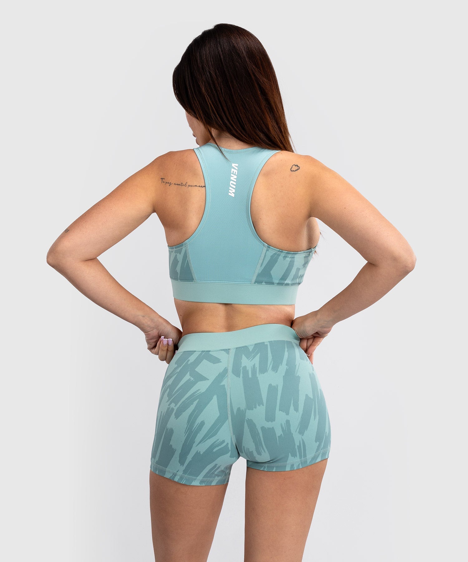 Brassière de Sport pour Femmes Venum Graffiti - Aqua