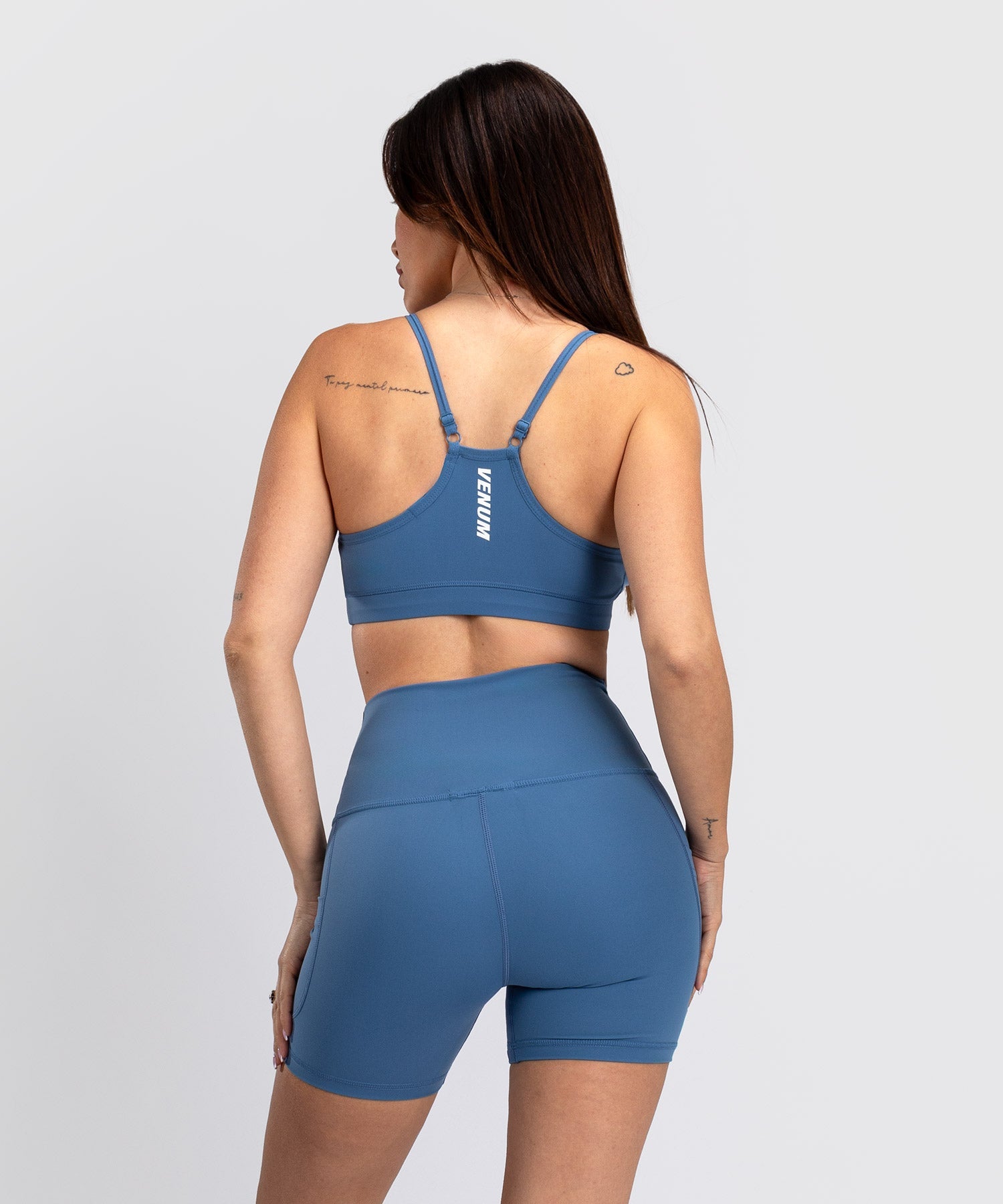 Brassière de Sport Venum Essential Low Impact pour Femmes - Bleu Tempête